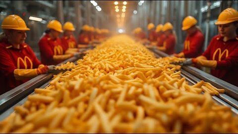 Mcdonald's French Fries MEGA Factory: Processing Millions Of French Fries With Modern Technology