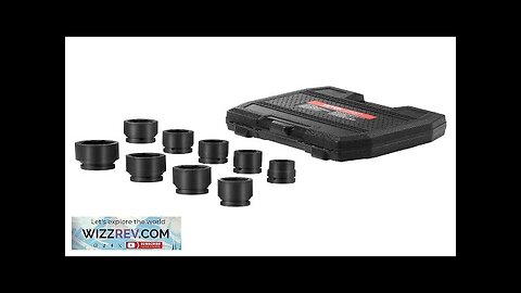 VEVOR Axle Nut Impact Socket Set 1" Drive 6-Point 9PCS SAE Spindle Review