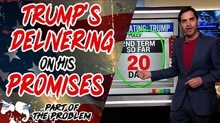 Dave Smith | Trump's Delivering on His Promises | Part Of The Problem 1228