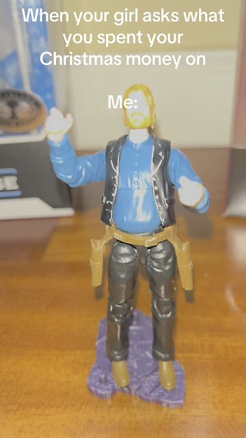 When she asks what you spent your Christmas Money on