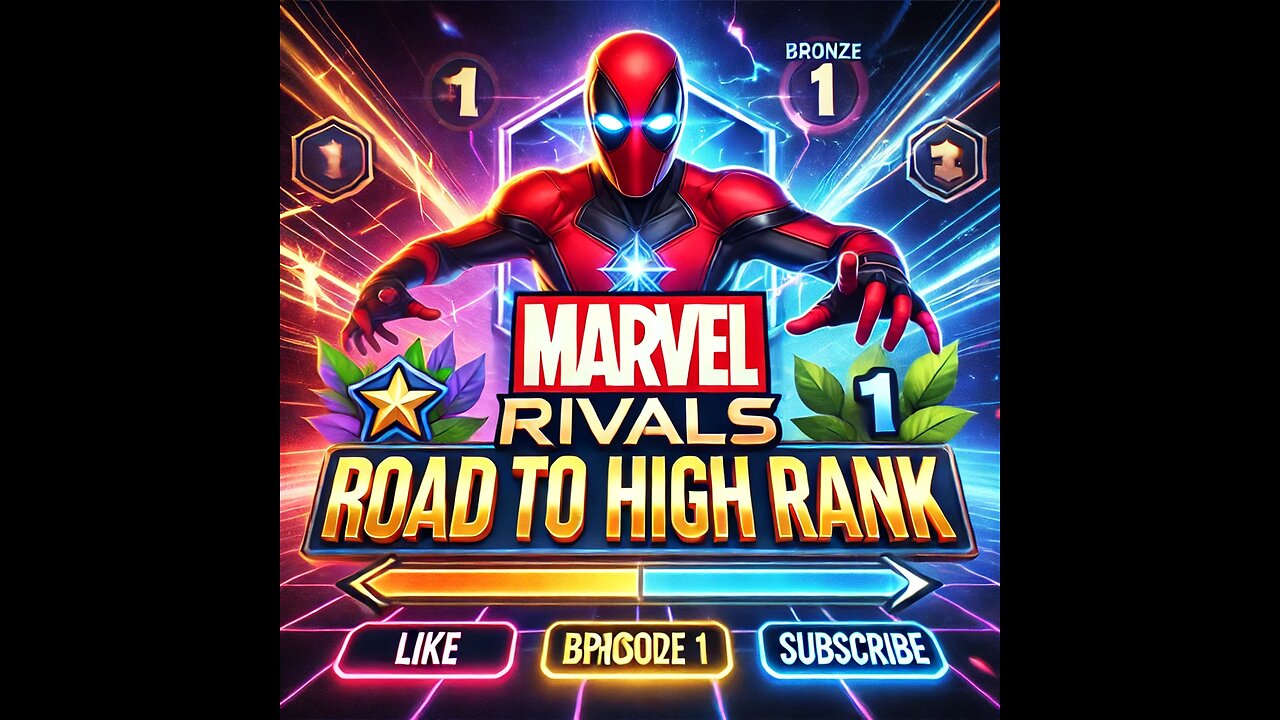 🎮 Marvel Rivals: Road to High Rank (Bronze 1) – Episode #1 🚀