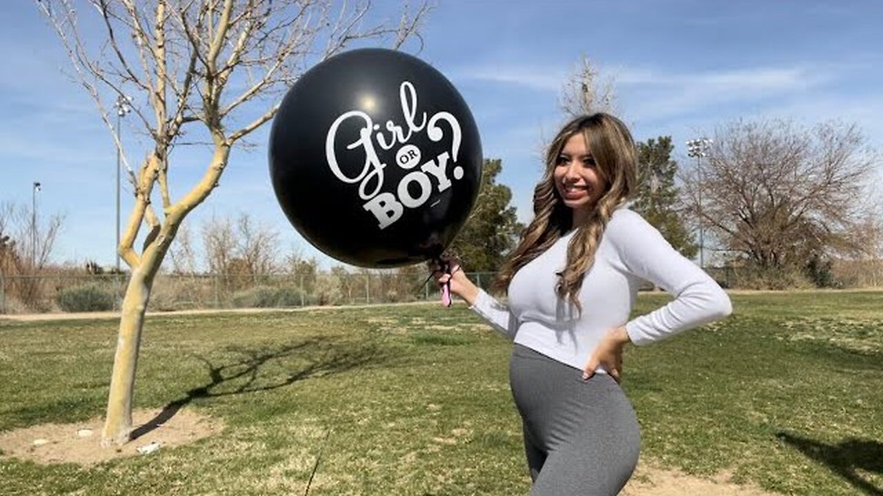 A Magical Moment: A Beautiful Gender Reveal Celebration 💗💙"