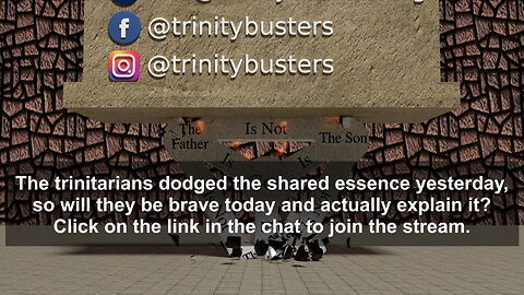 Still No Shared Essence Explanation From Trinitarians - Trinitybusters Live Stream 27/12/2024