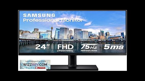 Samsung 24” FT45 Series FHD 1080p Computer Monitor 75Hz IPS Panel HDMI Review