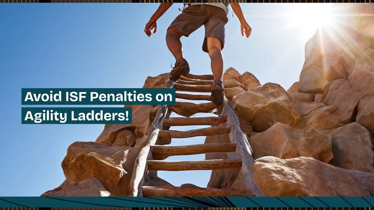 Avoid ISF Penalties: Your Keys to Smooth Agility Ladder Imports