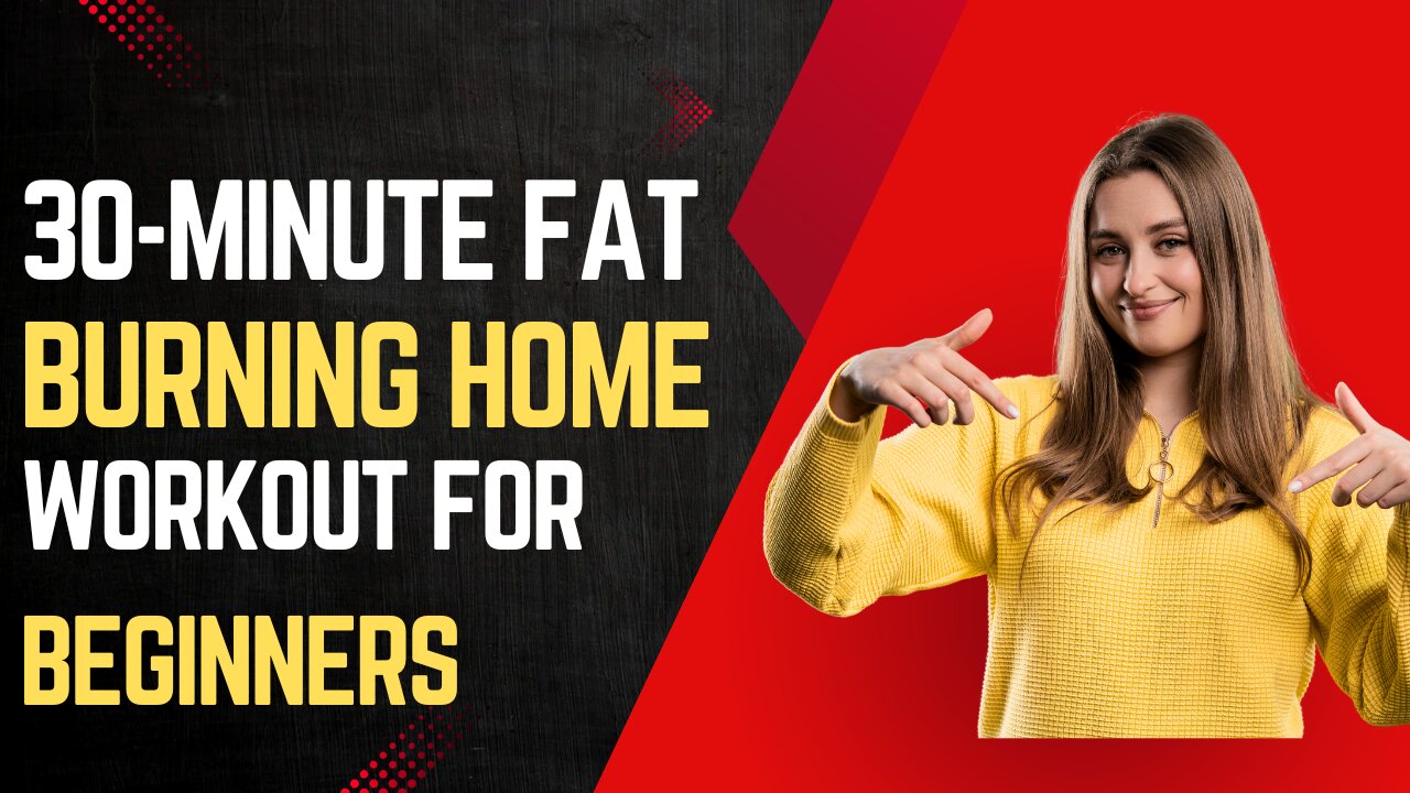 30-Minute FAT BURNING Home Workout for Beginners! 🔥 (No Equipment Needed)