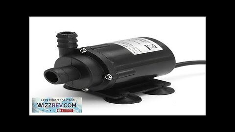 6V 12V DC Brushless Small Water Pump Motor Pump DIY Hardware Pump Review