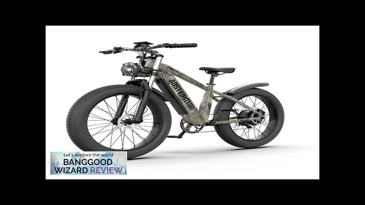 US Direct AOSTIRMOTOR HERO Electric Bike 1000W Motor 52V 20Ah Battery 26Inch Review