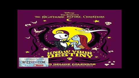 The Nightmare Before Christmas: 2025 A3 Deluxe Calendar Review