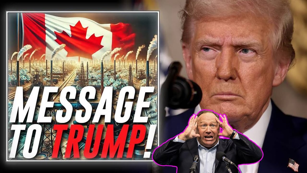 Top Trump Supporter In Canada Issues An Emergency Message | The Alex Jones!!! - 3/8/25