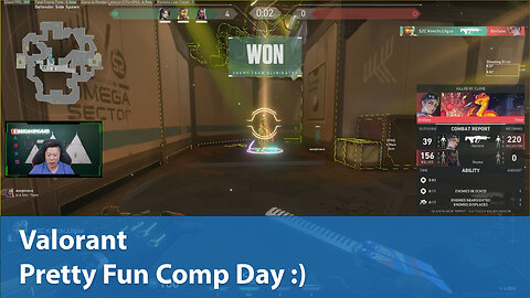 Pretty Fun Comp Day :) | Competitive 1W-2L | Valorant