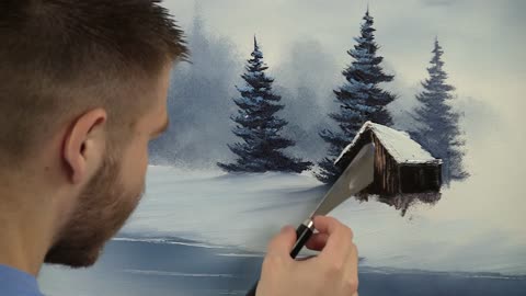 Paint with Kevin Hill - Cold Snowy River