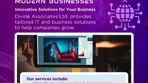 Divine Associates Ltd: Empowering Growth with Innovative IT & Business Solutions