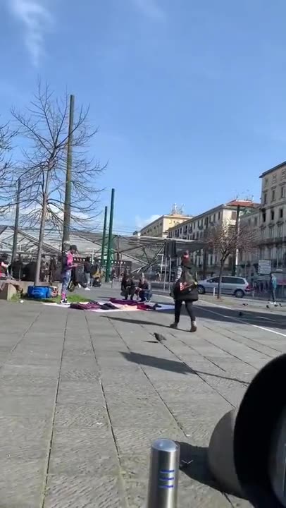 More Naples Italy - No italians, all migrants