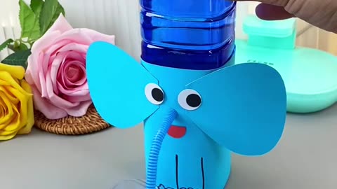 fun little elephant water dispenser, let children fall in love with drinking water #shorts