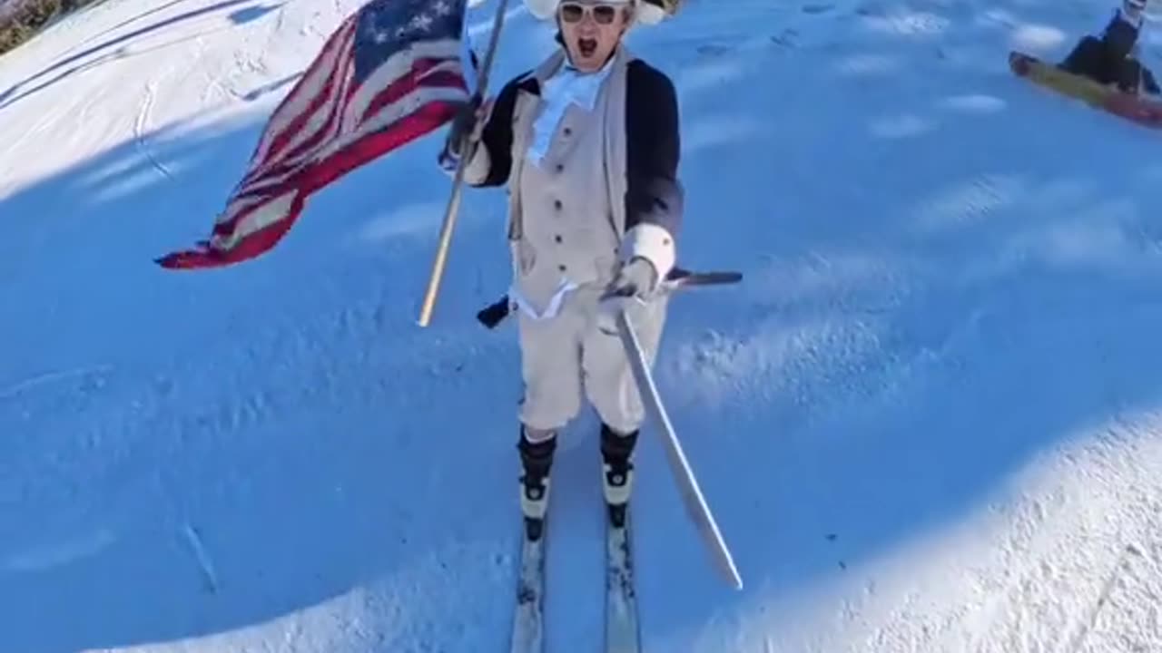 What If the 1776 Minutemen Fought Battles on Skis?