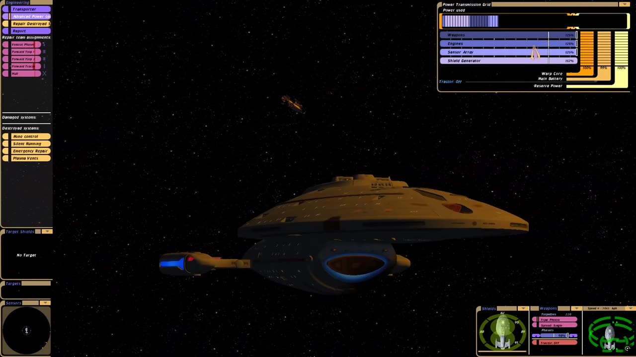 U.S.S. Voyager vs. Zahl Ship Patrol