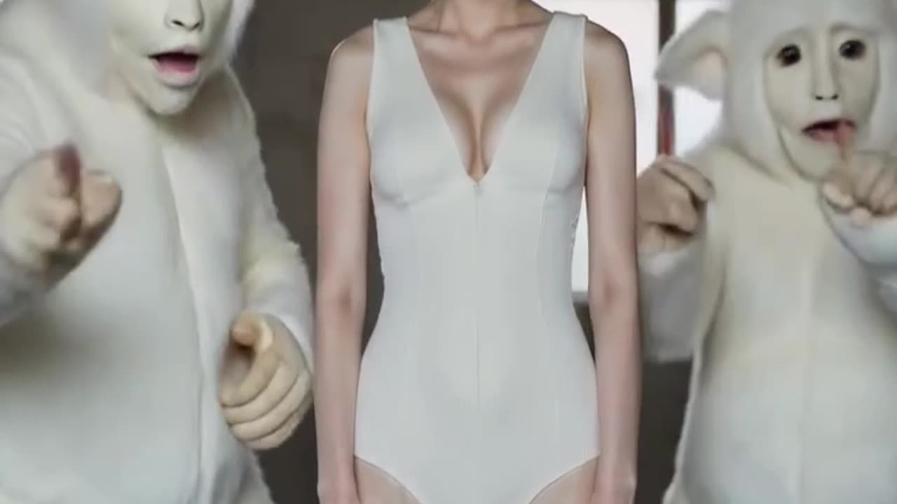 white Goats with Chinese girl ai #ai #girl #Imagination #FantasyArt #crativity #DigitalArt