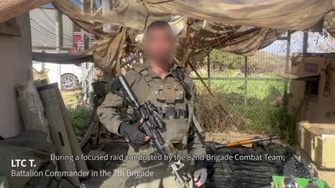 Video announcement from a Battalion Commander in the 7th Division, LTC T.: