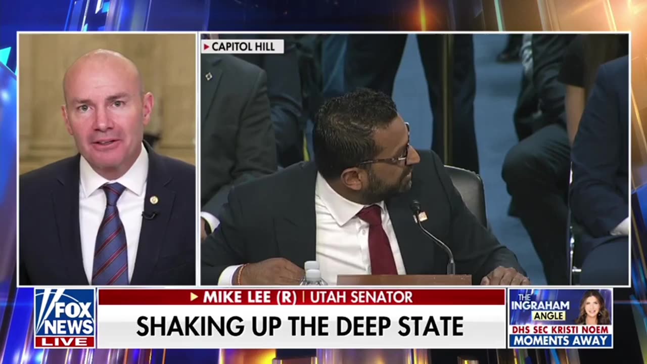 Sen Mike Lee Mocks Democrats Pearl Clutching During Kash Patel Hearing