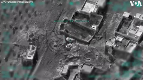 Turkey Releases Air Strikes Footage on Syria Regime Targets in Idlib