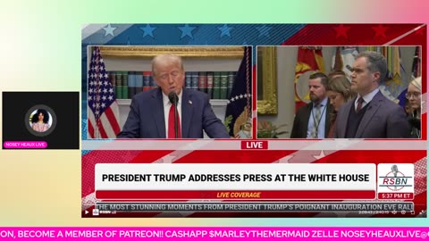 LEFTIES LOSING IT AFTER INAUGURATION! TRUMP'S FIRST PRESS BRIEFING