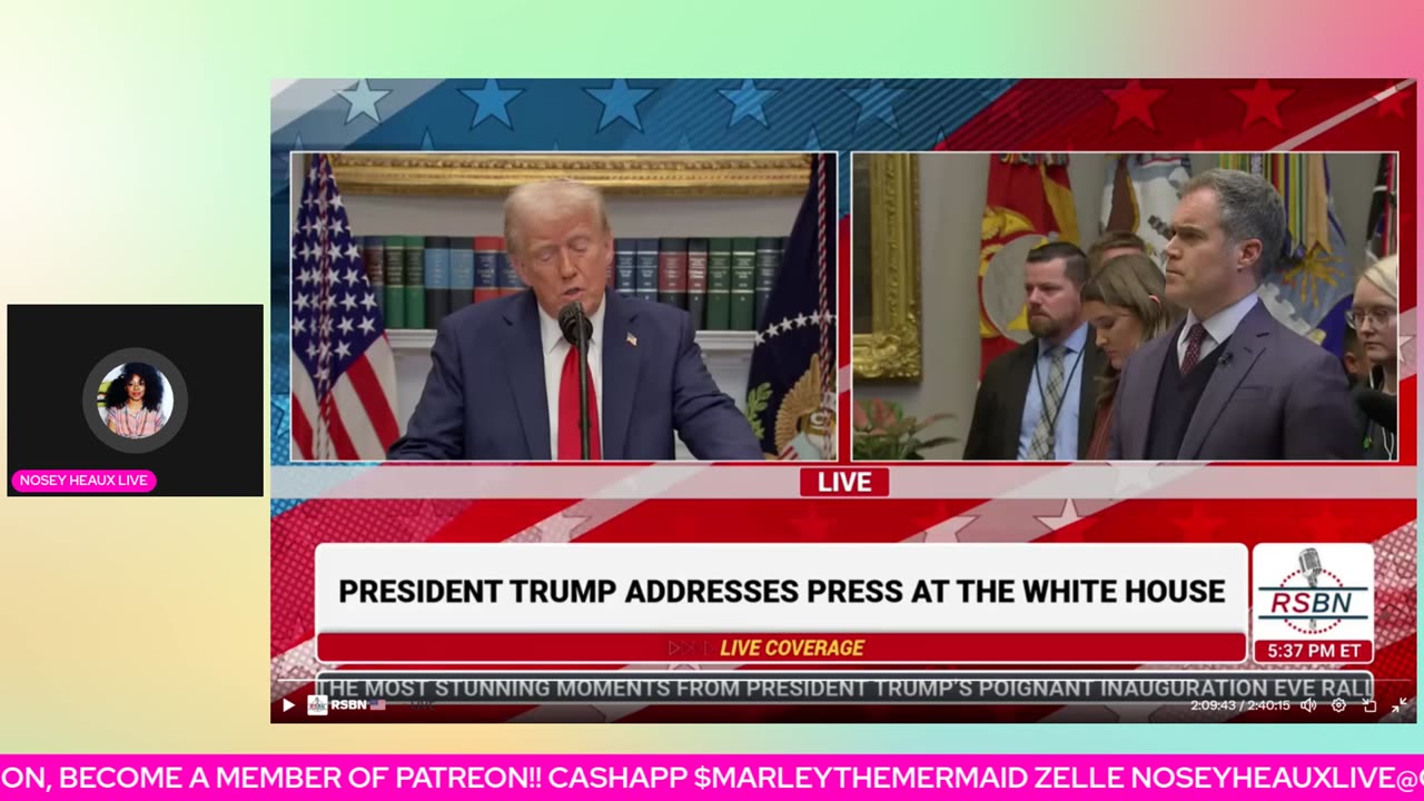 LEFTIES LOSING IT AFTER INAUGURATION! TRUMP'S FIRST PRESS BRIEFING
