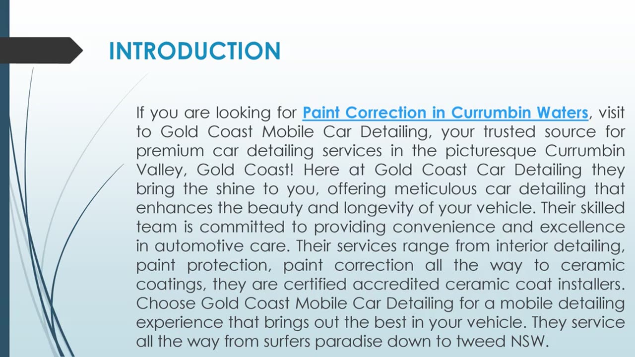 If you are looking for Paint Correction in Currumbin Waters