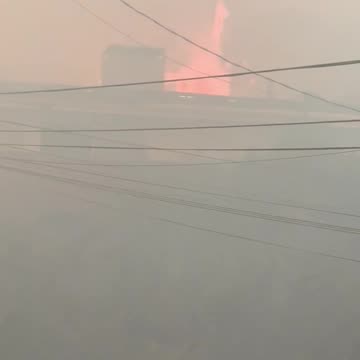 Homes in this neighborhood on Las Lomas Ave are gone in Pacific Palisades