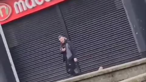 Ireland: Newly arrived 'engineer' with his trousers down gets beaten up by a 'white supremacist'.😁