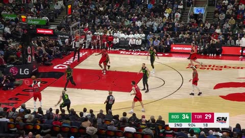 Toronto Raptors - BOUCHERRRRRRRRRR FOR 3 👌