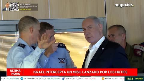 ÚLTIMA HORA | Israel intercepta un misil lanzado por los hutíes
