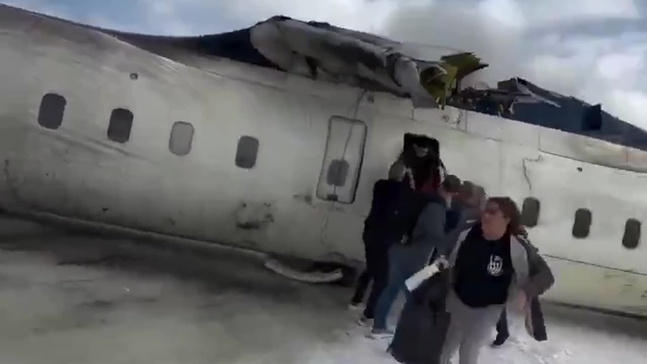 Delta Airlines Plane Crash at Toronto Pearson: Unfortunate Landing 😳
