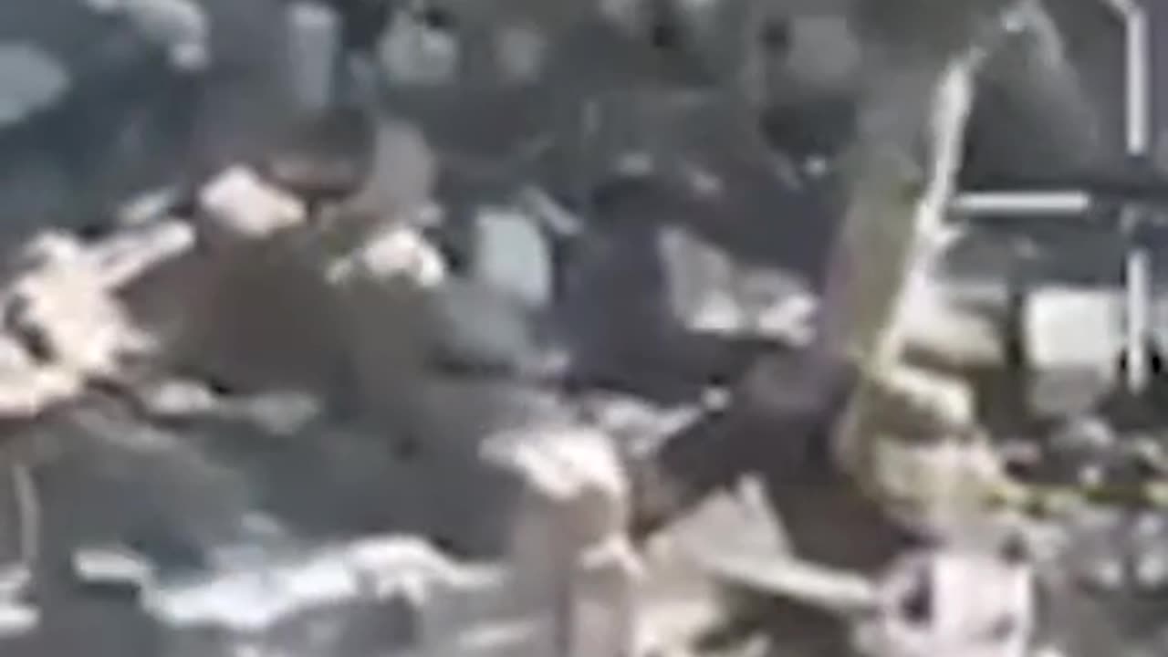 Ukrainians Throwing A Beehive On Russian Troops