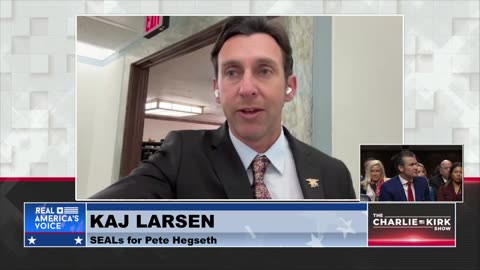 Kaj Larsen Shares An Inside Look at the Historic Hegseth Confirmation Hearing