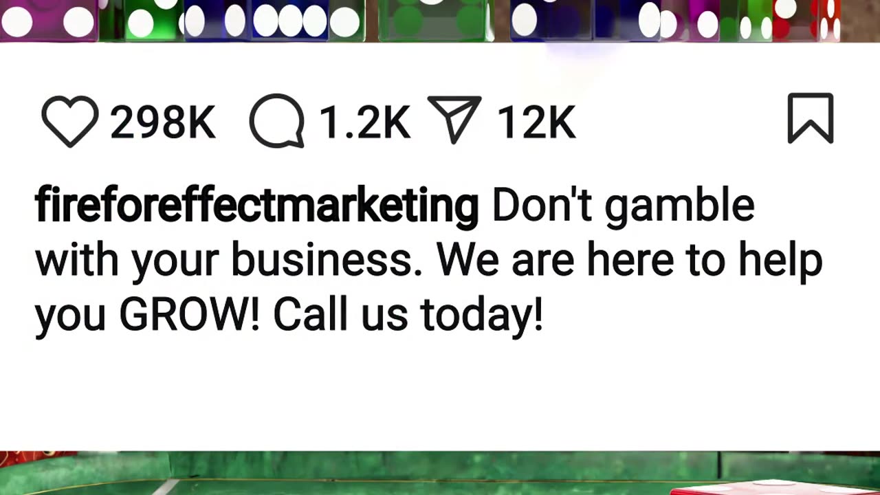 🎯 Don’t Gamble with Your Business Growth – Invest in Proven Marketing Strategies! 🎥🔥