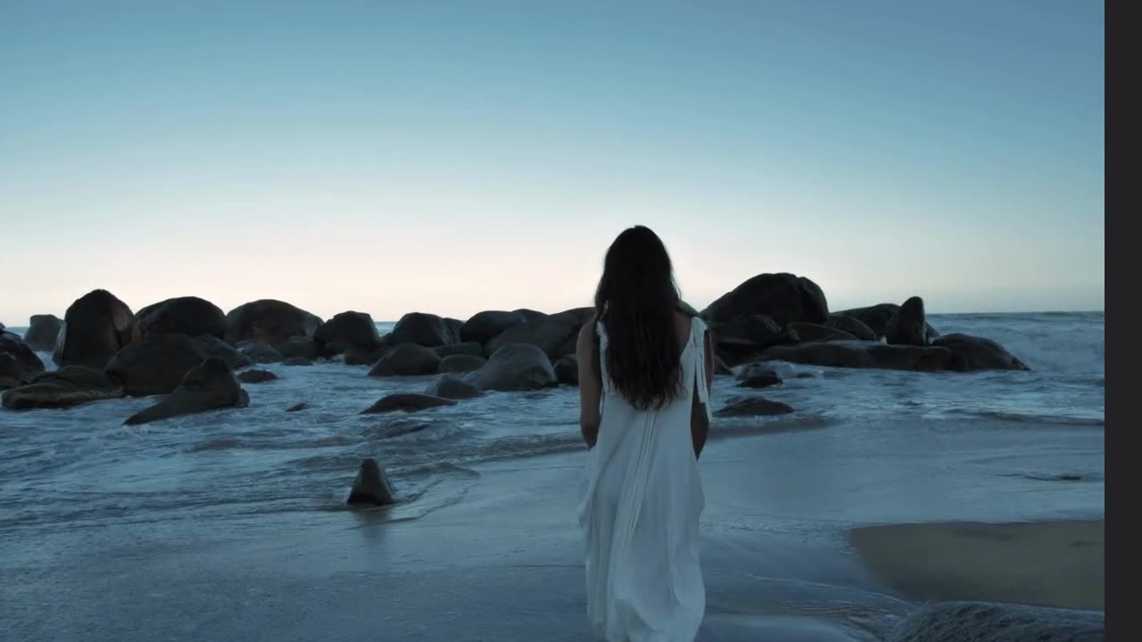 Evening Beach stroll.