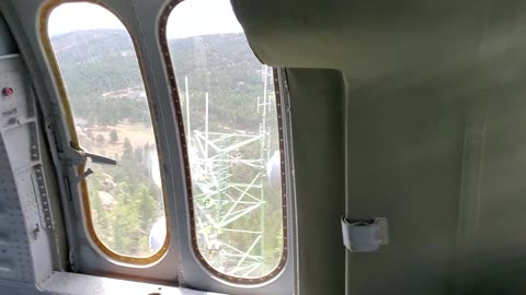 Cockpit View of Tearing Down a Comm Tower With a Blackhawk Helicopter. Part 2