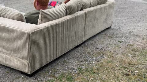 Dad Embarrasses Daughters With Outdoor Movie Setup