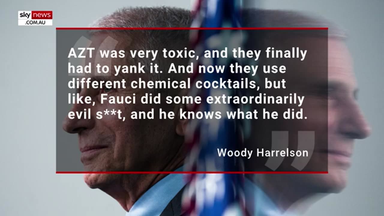 ‘Extraordinarily evil s**t’: Woody Harrelson slams Anthony Fauci