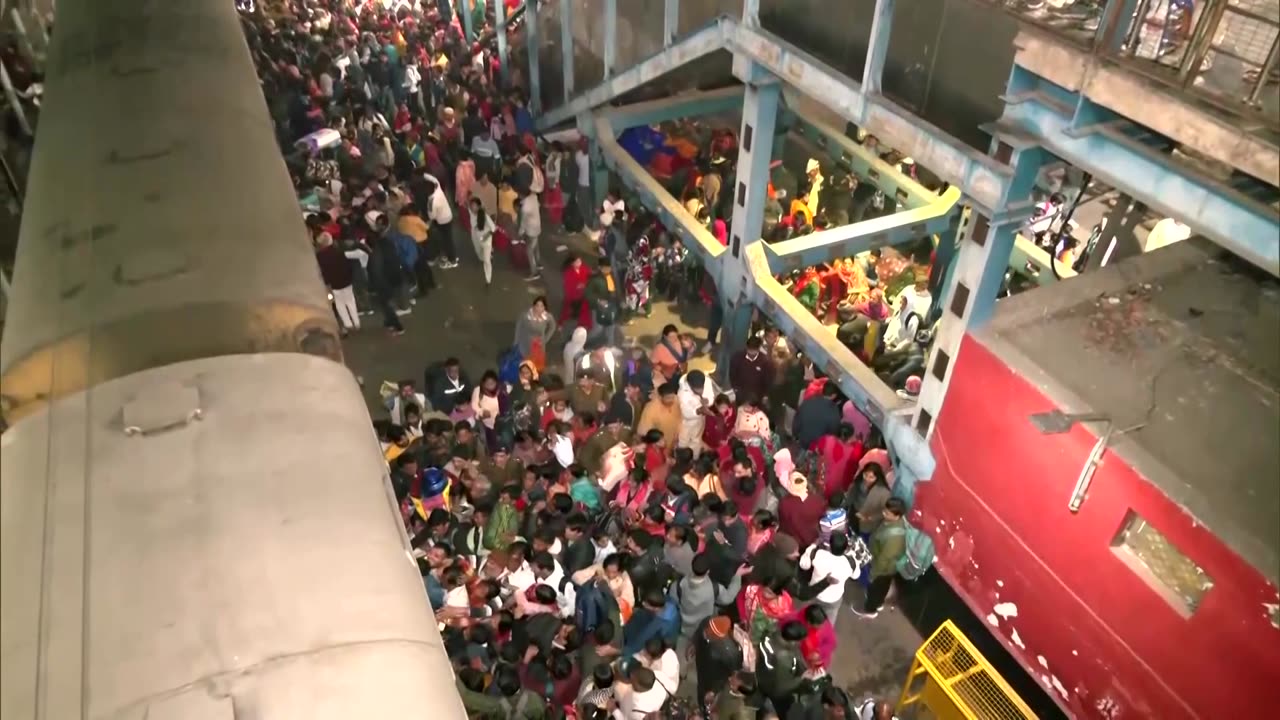 Indian crowd crush survivors describe chaos as death toll rises