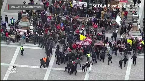 WATCH- Jan. 6 committee shows new footage of Capitol attack