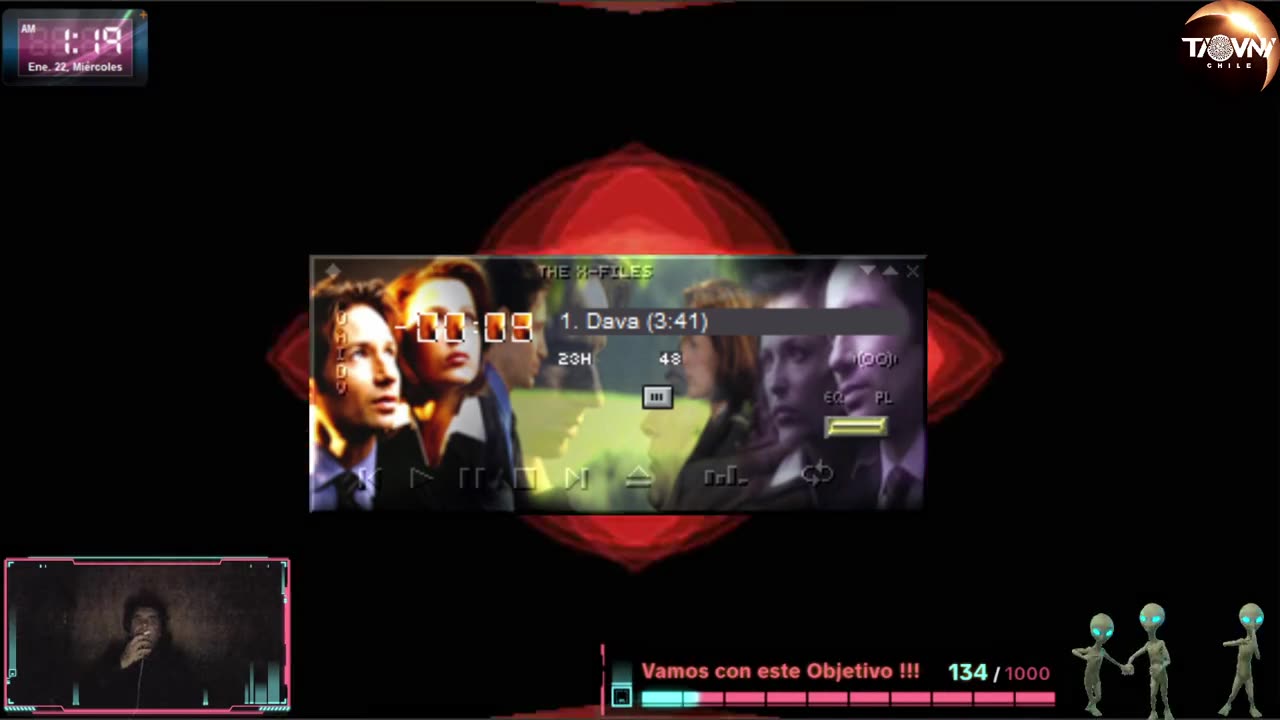 Astrovnilogy live Uncle UFO Chile 21-01-25 Tik Tok broadcast