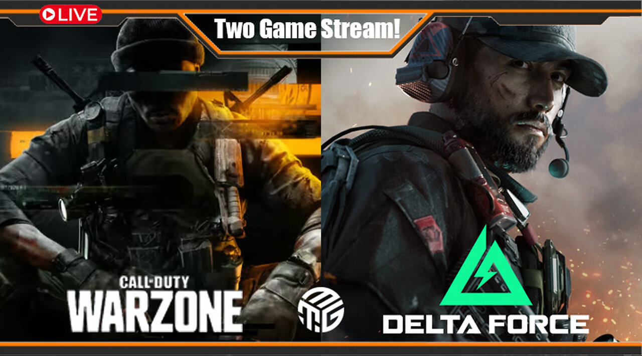 🔴LIVE! | Double Game Night! Call of Duty/Delta Force!