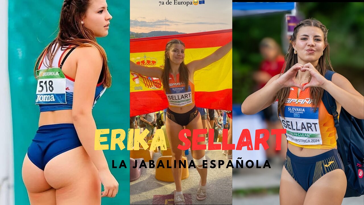 ERIKA SELLART la increíble promesa Española del LANZAMIENTO de JABALINA