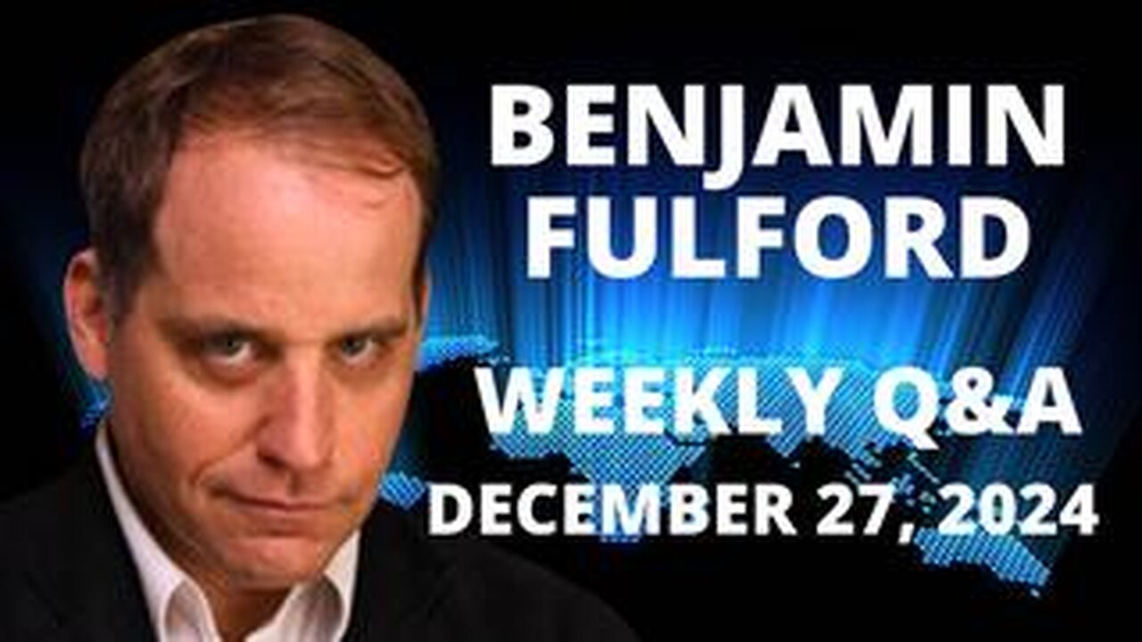 BENJAMIN FULFORD DECEMBER 27, 2024 - SPECIAL FORCES NEEDED TO END FAKE TRUMP SHOW AT MAR-A-LAGO