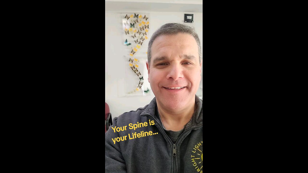 your spine is your lifeline