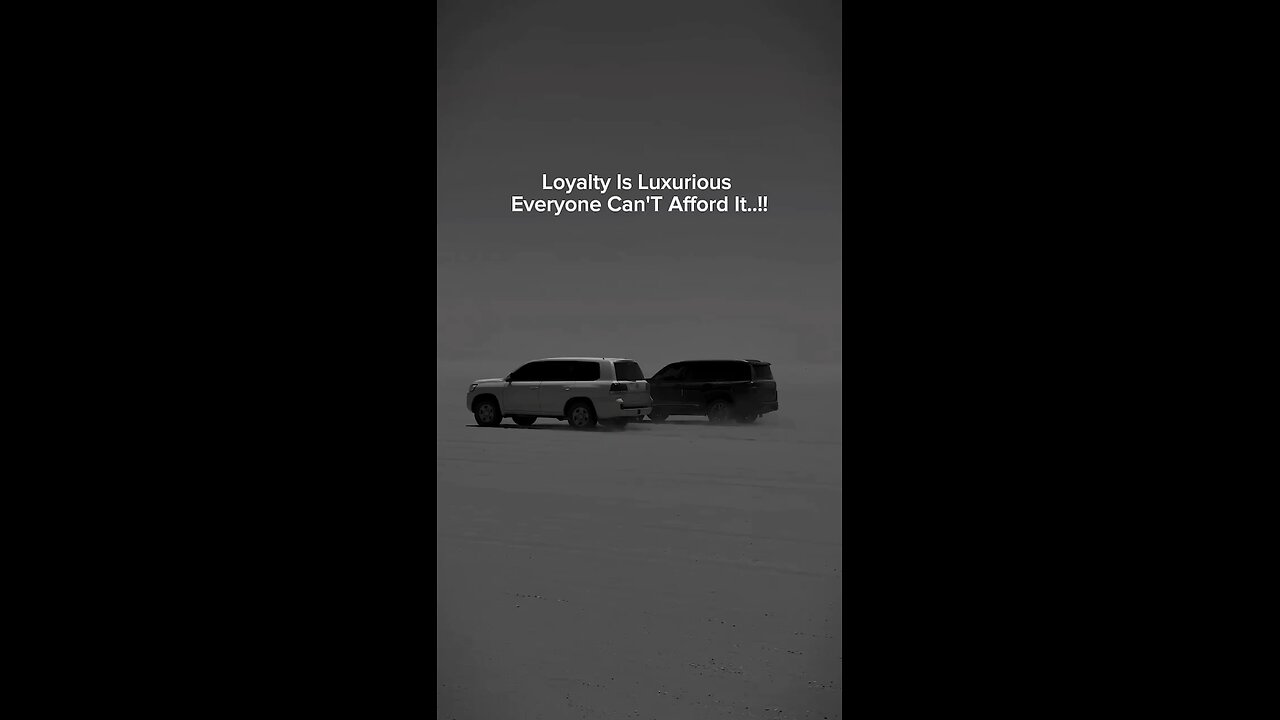 loyalty is luxury everyone can't afford it