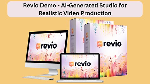 Revio Demo – AI-Generated Studio for Realistic Video Production