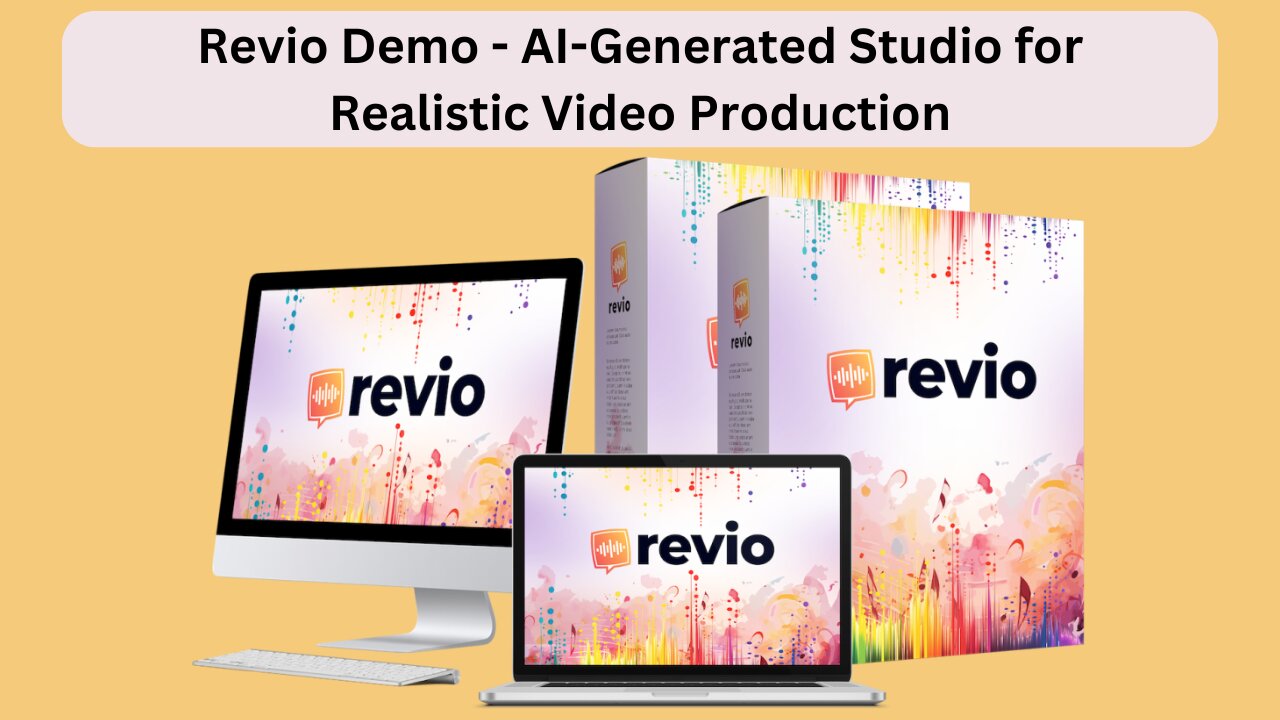 Revio Demo – AI-Generated Studio for Realistic Video Production